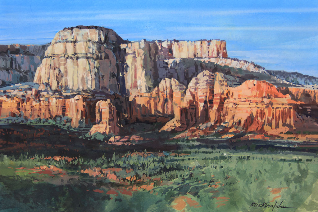 Sedona Overlook – Gauache